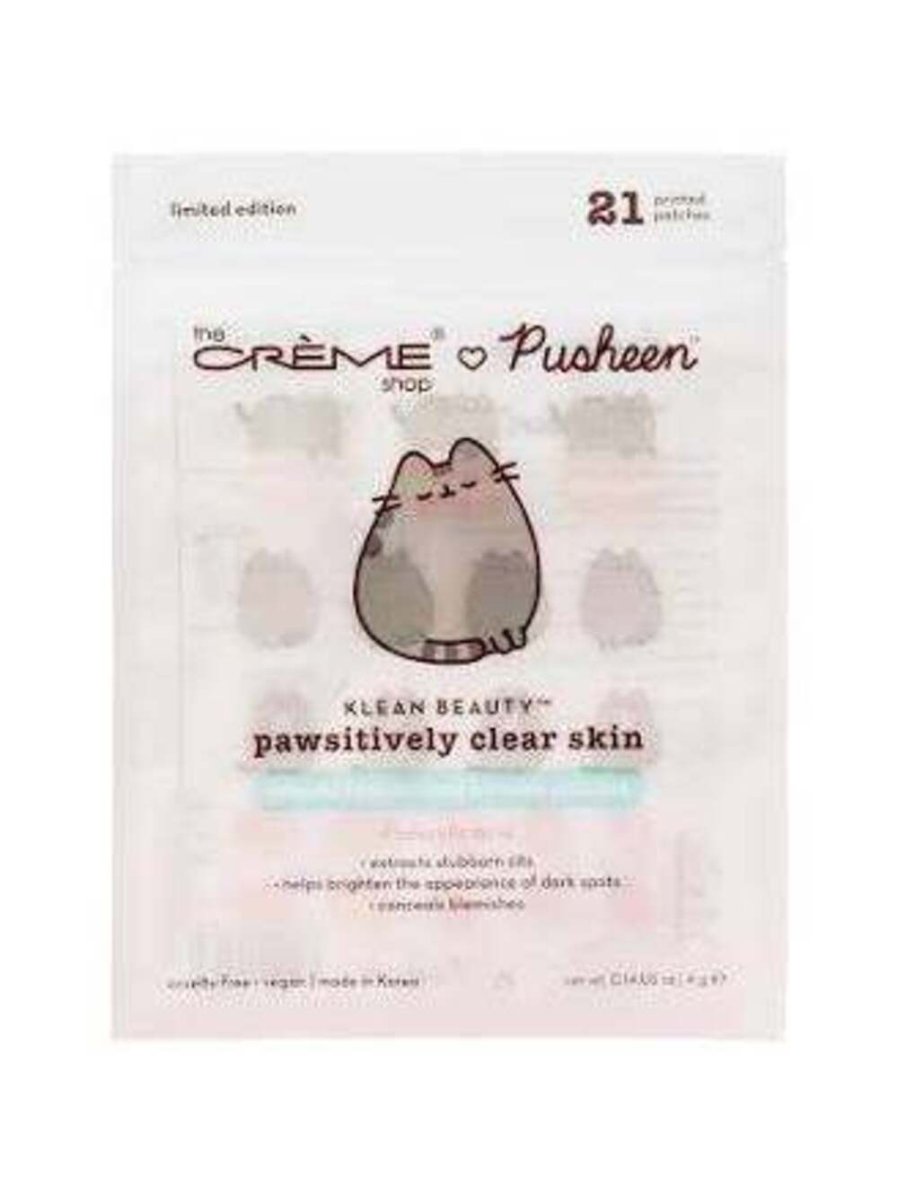 The Crème Shop Pusheen Hydrocolloid Blemish Patches